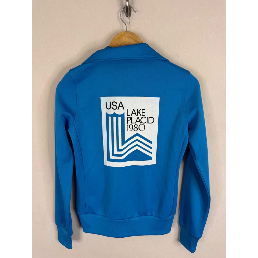 Aritzia Park Life USA Lake Placid 1980 Olympic Track Jacket Blue Small MWC51